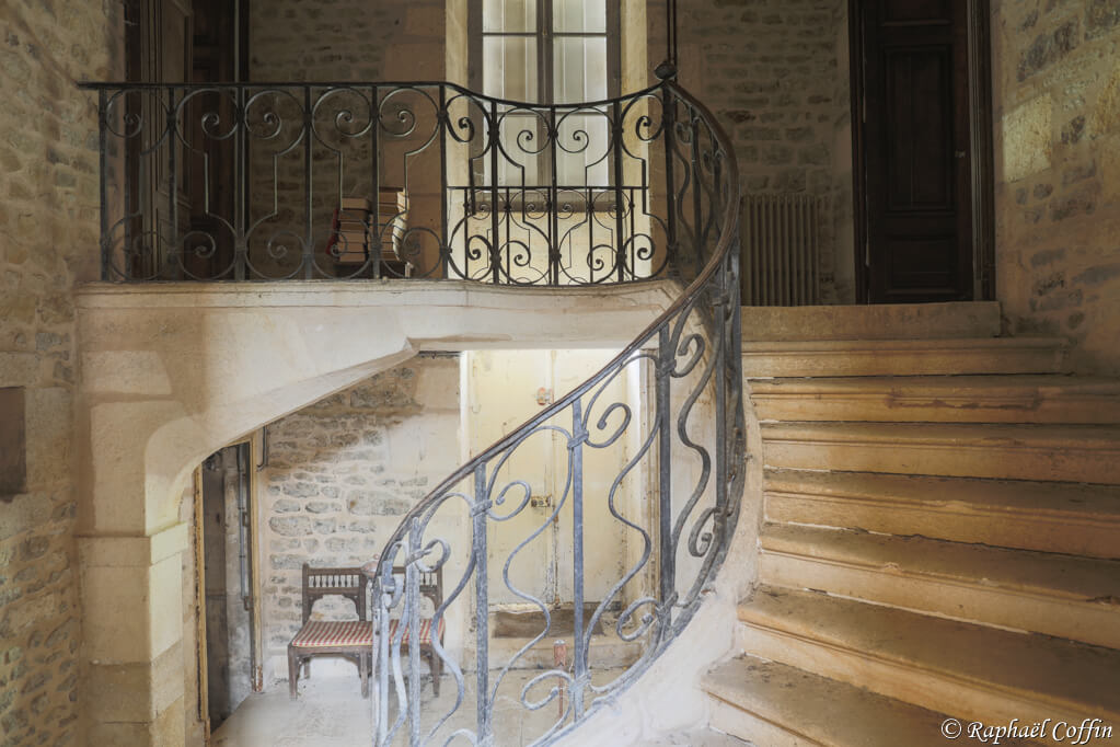 Escalier principaux du château Assassin's Creed