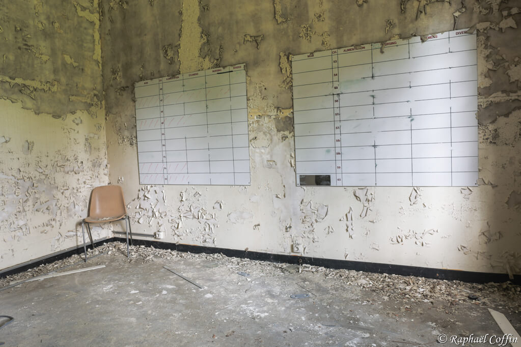 Salles de classe abandonnée