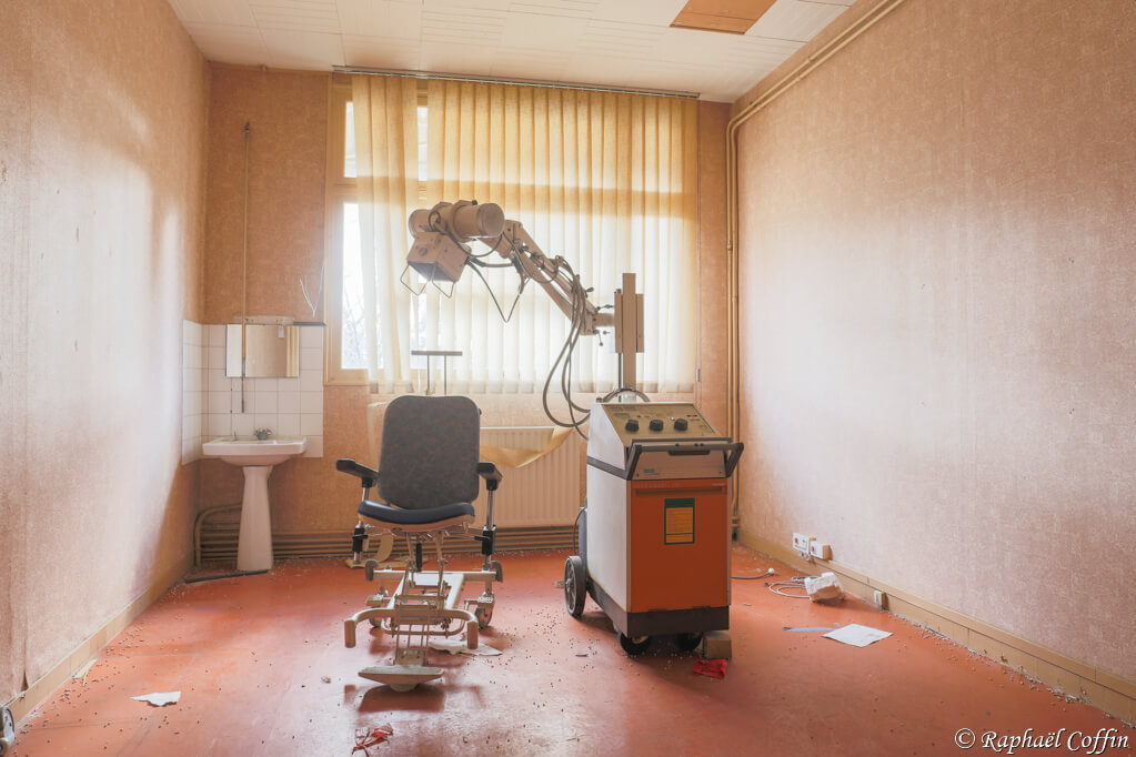 Machines médicales abandonnées