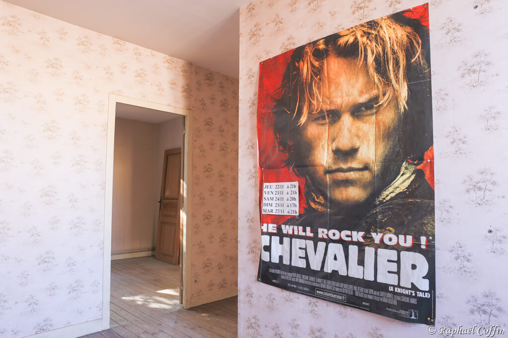 Urbex affiche He will rock you chevalier