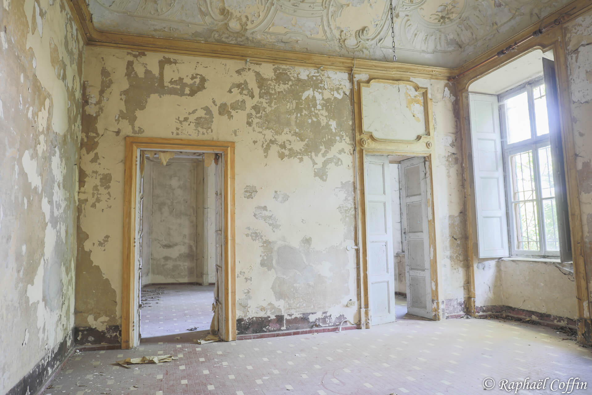 Une des pièce de la villa Mint