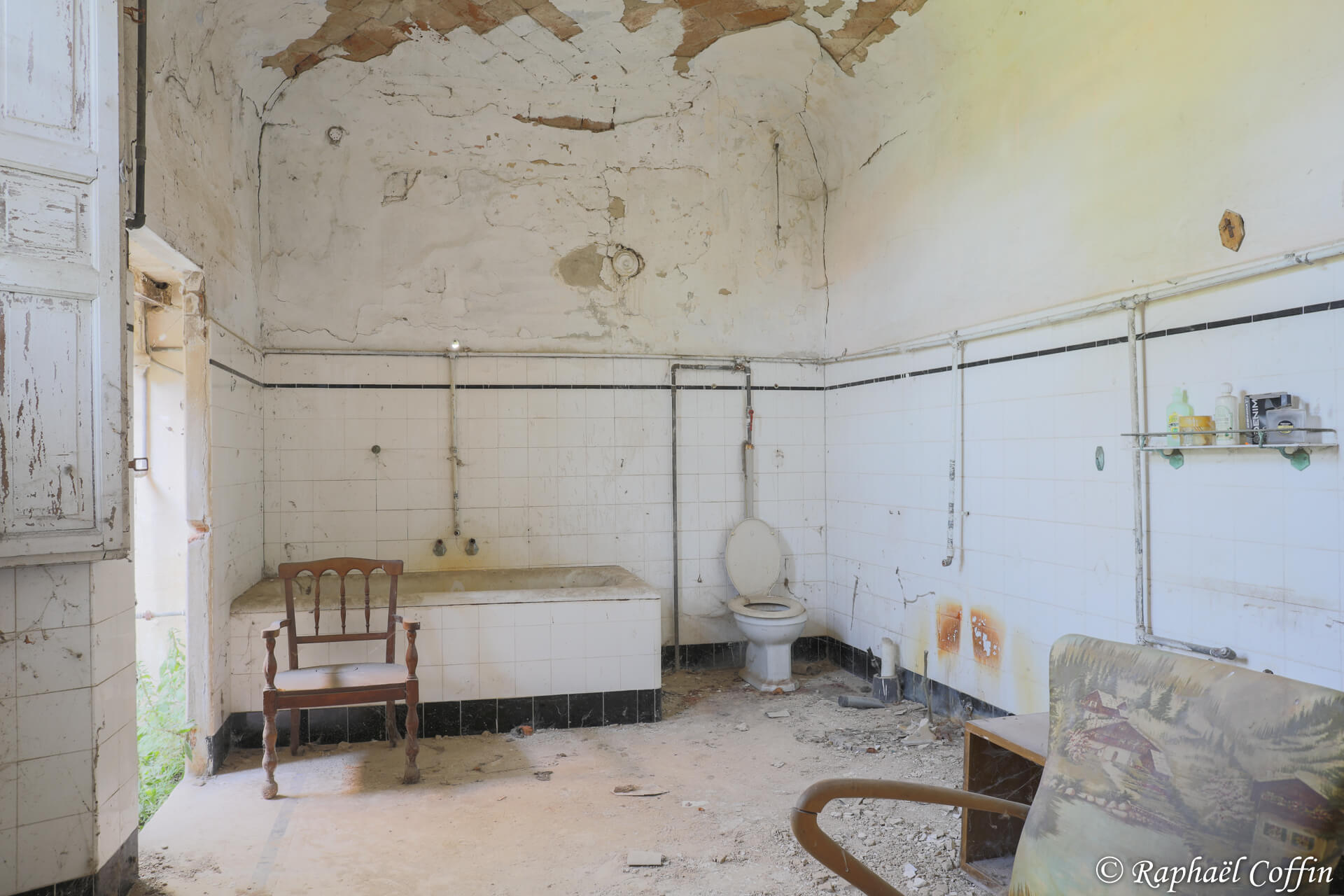 Salle de bain de la Villa dell’Allenatore