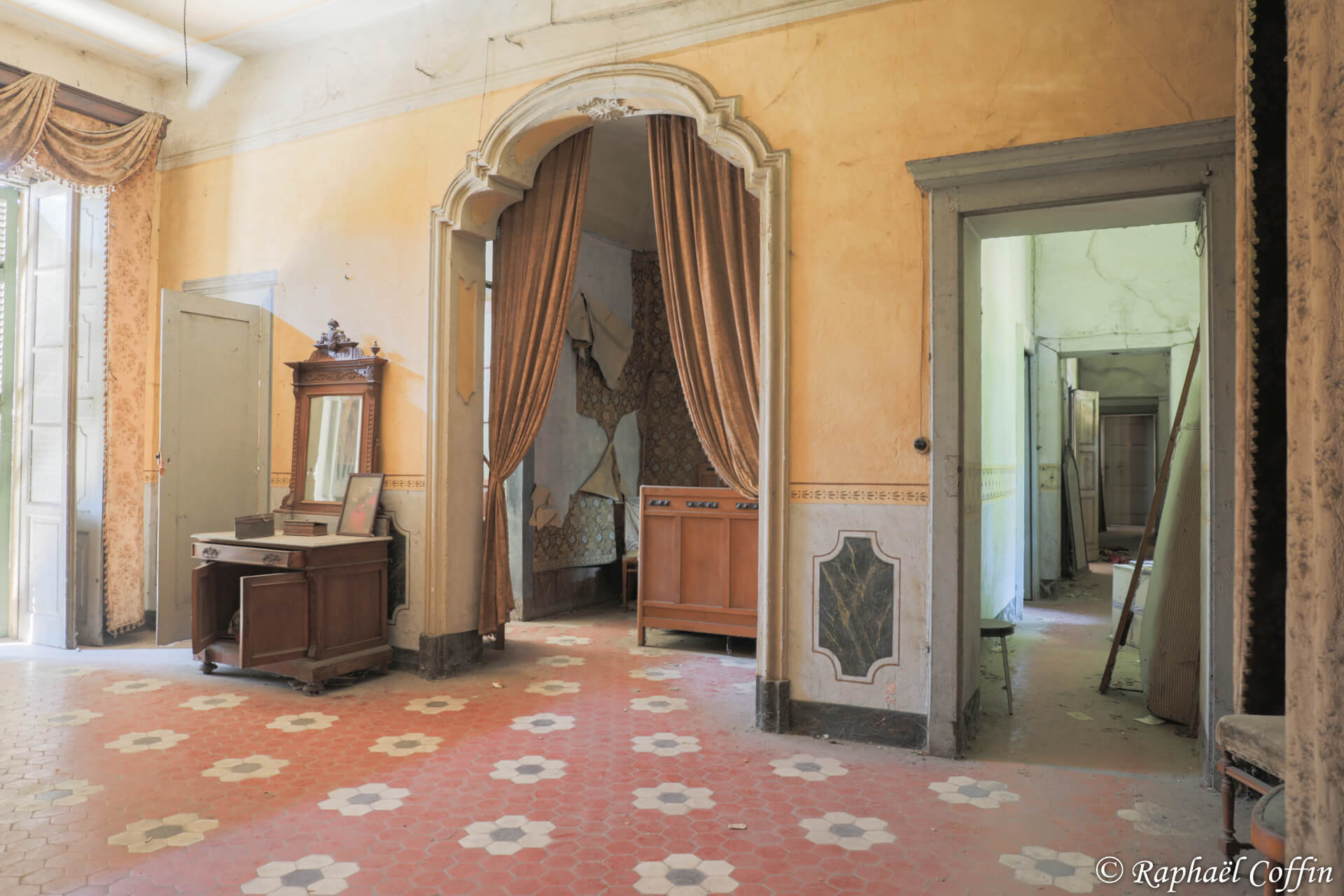 Premier étage du Palazzo d’Oro.