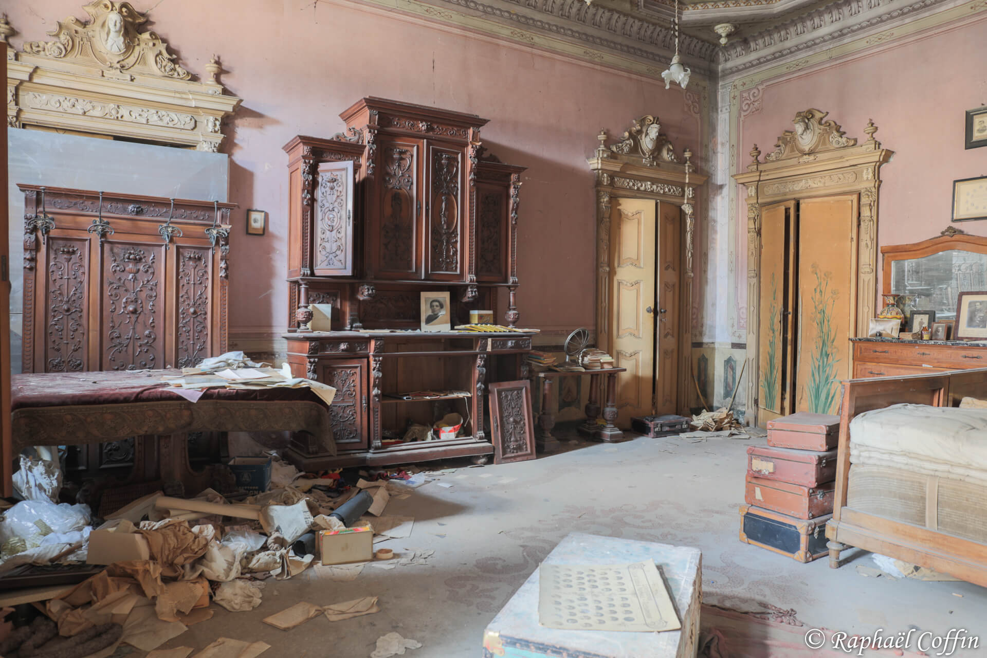 Palace abandonné en Italie